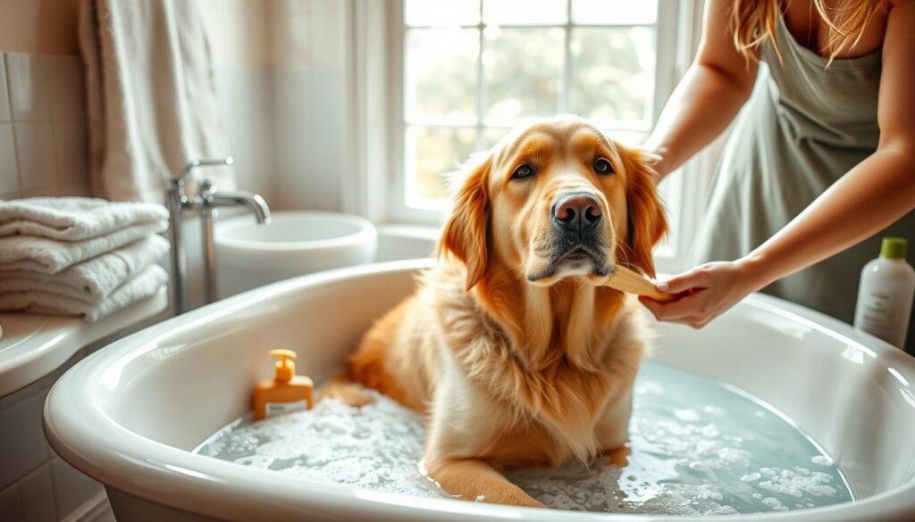 How to bathe your dog correctly