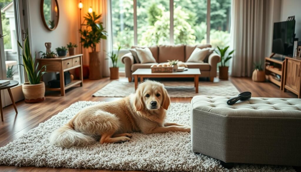 Tips for living with heavy shedding dog