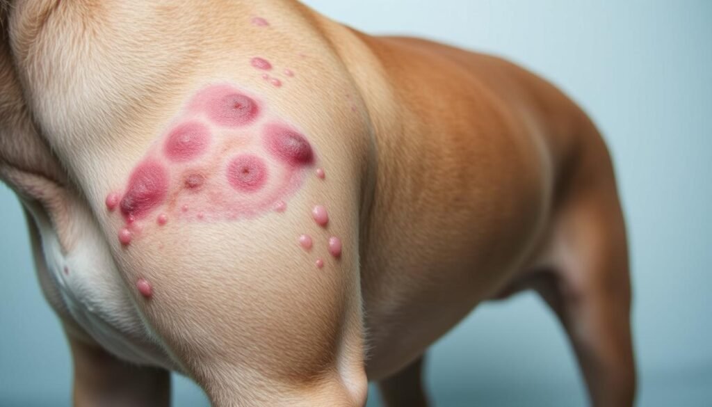 dog skin irritation symptoms